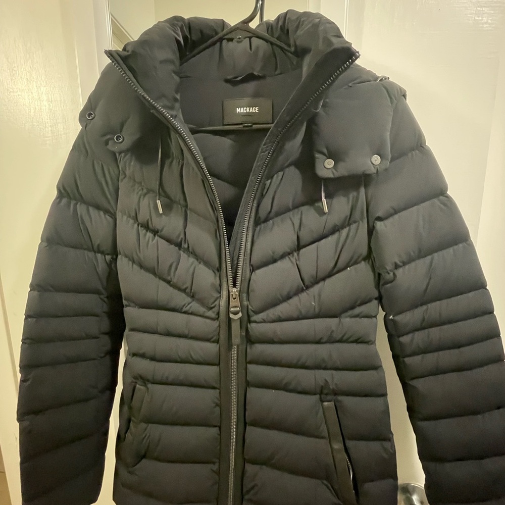 Mackage Midnight Black Jacket